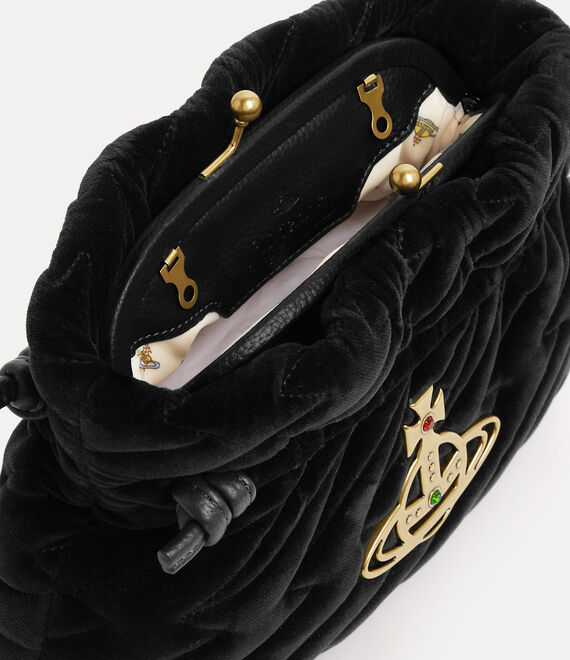 Vivienne Westwood eva small clutch black